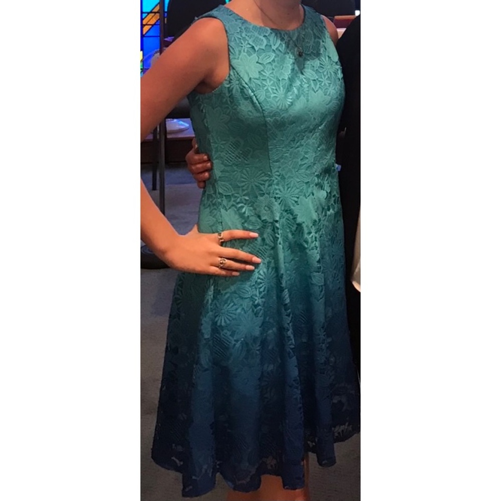 Blue Mini Dress